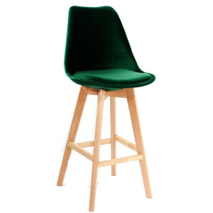Барный стул Onder Mebli Milan Soft BAR 75 Зеленый B-5 Бархат
