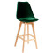 Барний стілець Onder Mebli Milan Soft BAR 75 Зелений B-5 Оксамит-0-thumb