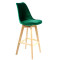 Барний стілець Onder Mebli Milan Soft BAR 75 Зелений B-5 Оксамит-1-thumb