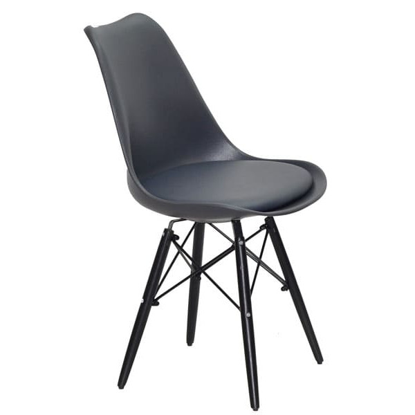 Стілець Onder Mebli Milan B-BK Антрацит 01-2