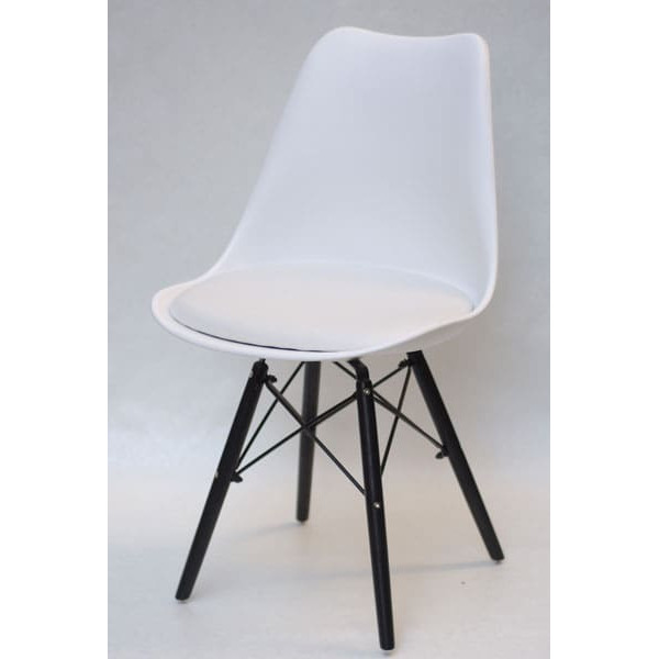 Стул Onder Mebli Milan B-BK Белый 07-0