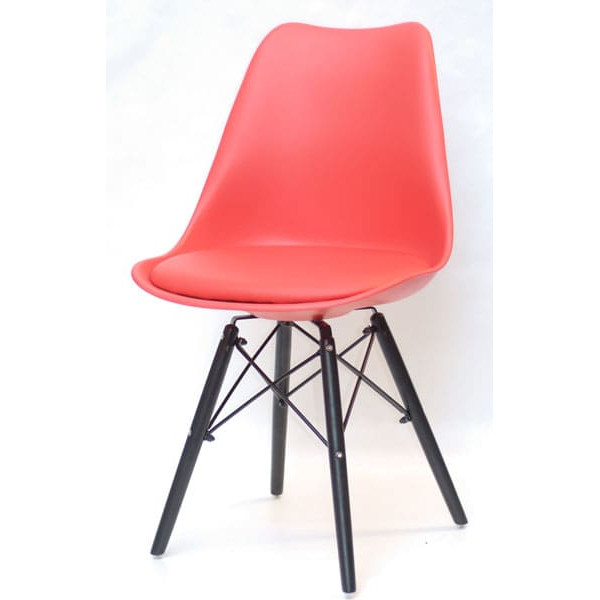 Стілець Onder Mebli Milan B-BK Червоний 05-1