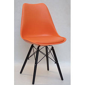Стілець Onder Mebli Milan B-BK Помаранчевий 70