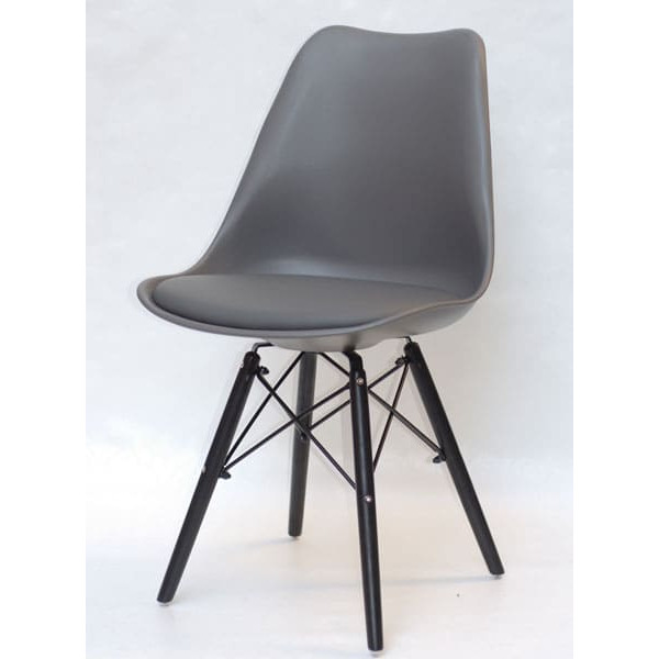 Стілець Onder Mebli Milan B-BK Сірий 21-1