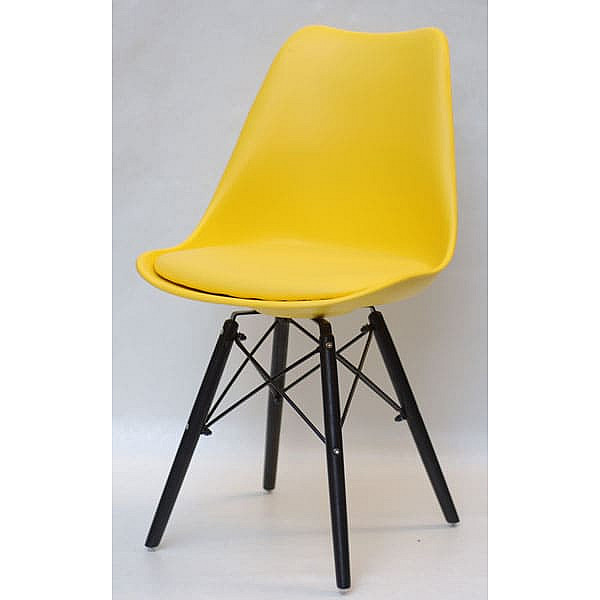 Стул Onder Mebli Milan B-BK Желтый 14-1