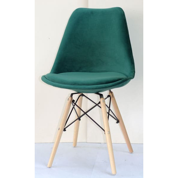 Стул Onder Mebli Milan-B Soft Зеленый B-5 Бархат-1