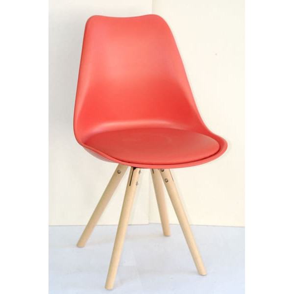 Стул Onder Mebli Milan-C Красный 05-0