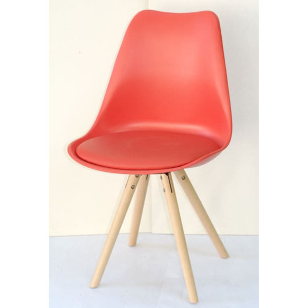 Стул Onder Mebli Milan-C Красный 05-1