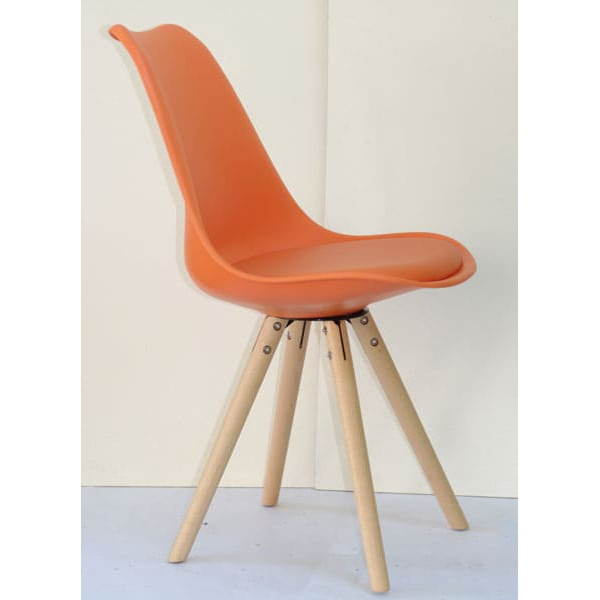 Стул Onder Mebli Milan-C Оранжевый 70-2