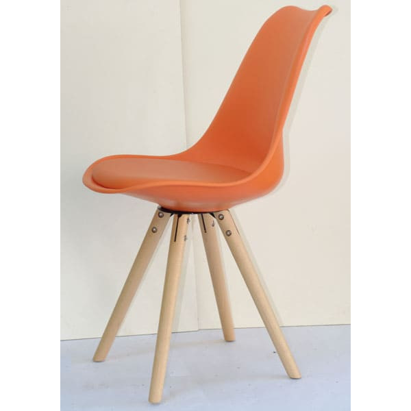 Стул Onder Mebli Milan-C Оранжевый 70-3
