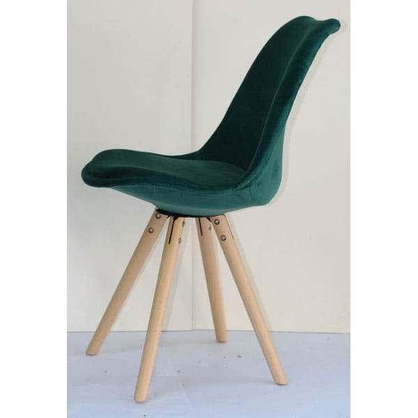 Стул Onder Mebli Milan-C Soft Зеленый B-5 Бархат-1