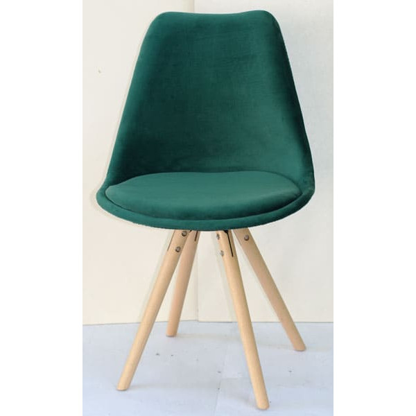 Стул Onder Mebli Milan-C Soft Зеленый B-5 Бархат-0