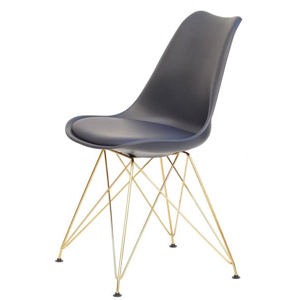 Стілець Onder Mebli Milan GD-ML Антрацит 01-3