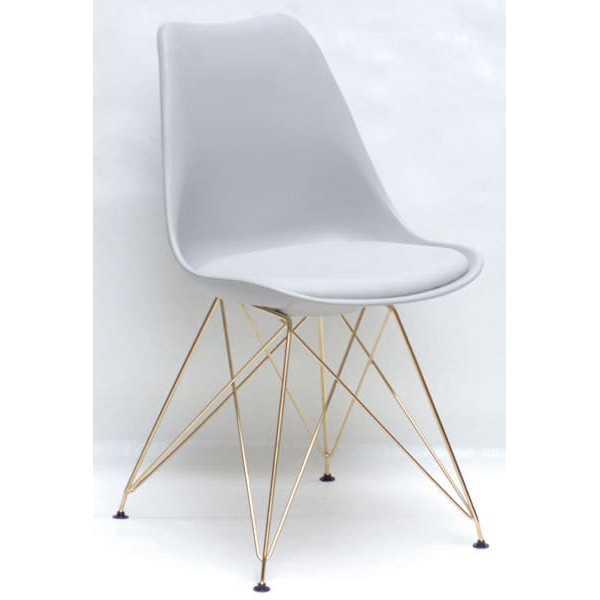 Стілець Onder Mebli Milan GD-ML Сірий 10-0