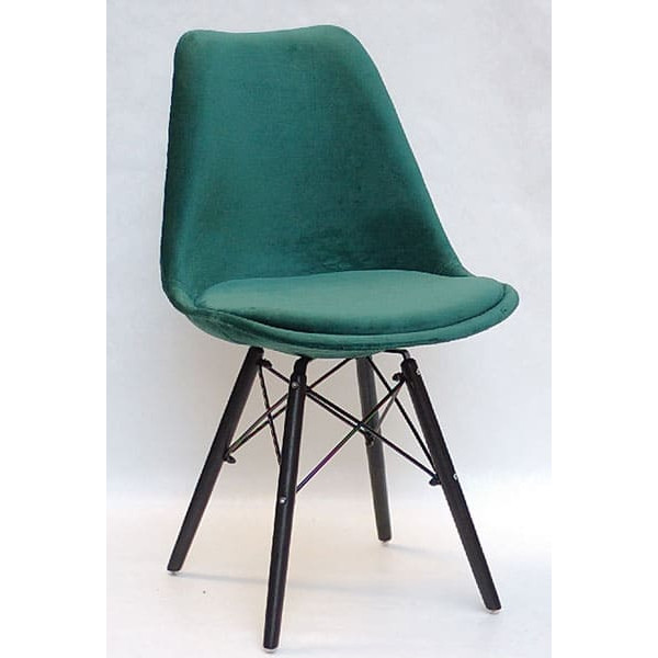 Стул Onder Mebli Milan Soft B-BK Зеленый B-5 Бархат-0