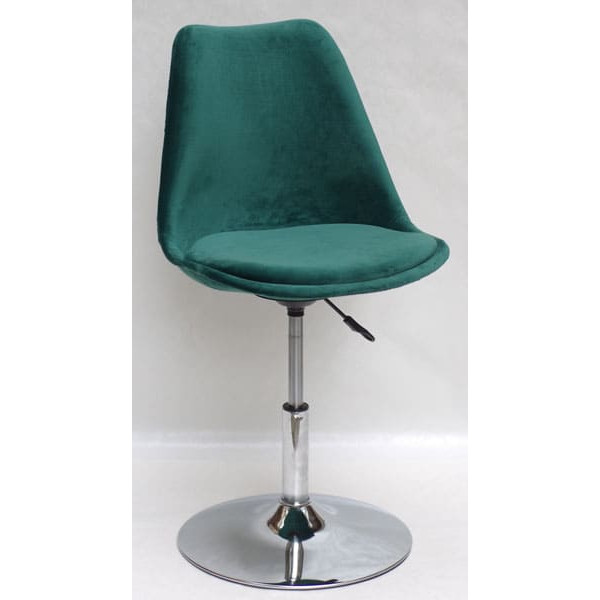 Стілець Onder Mebli Milan Soft CH-BASE Зелений B-5 Оксамит-0