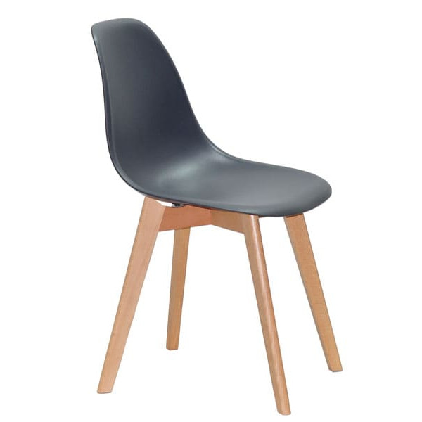 Стул Onder Mebli Nik D Антрацит 01-3