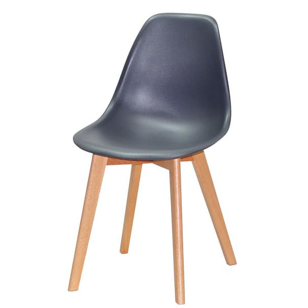 Стул Onder Mebli Nik D Антрацит 01-1