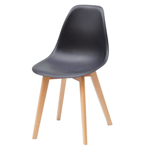 Стілець Onder Mebli Nik D Чорний 04-1