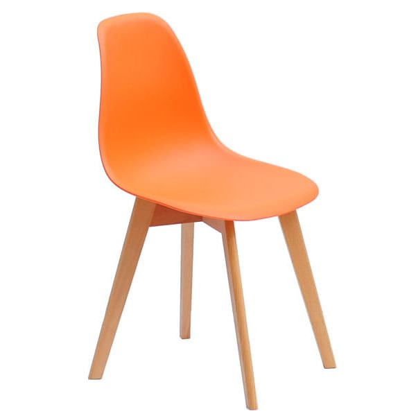 Стул Onder Mebli Nik D Оранжевый 70-3