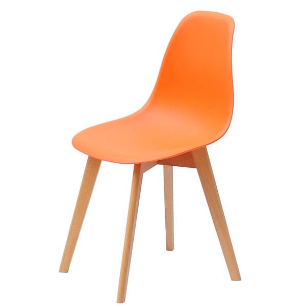 Стул Onder Mebli Nik D Оранжевый 70-2