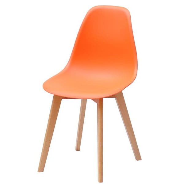 Стул Onder Mebli Nik D Оранжевый 70-1