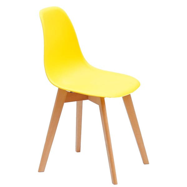 Стілець Onder Mebli Nik D Жовтий 12-3