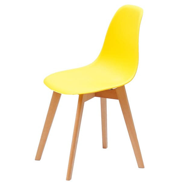 Стілець Onder Mebli Nik D Жовтий 12-2