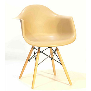 Крісло Onder Mebli Leon Бежевий 06 Пластик