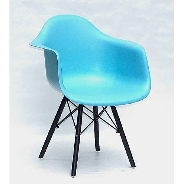 Кресло Onder Mebli Leon BK Голубой 52 Пластик-0