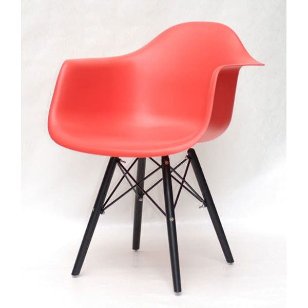 Кресло Onder Mebli Leon BK Красный 05 Пластик-1