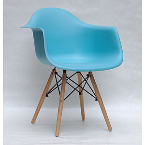 Кресло Onder Mebli Leon Голубой 52 Пластик