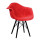 Кресло Onder Mebli Leon Soft-BK Вискоза Красный K-9