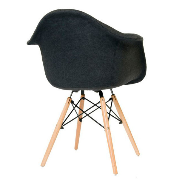 Кресло Onder Mebli Leon Soft Вискоза Антрацит K-8-5