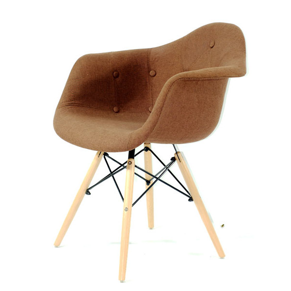 Крісло Onder Mebli Leon Soft Віскоза Коричневий K-10-3