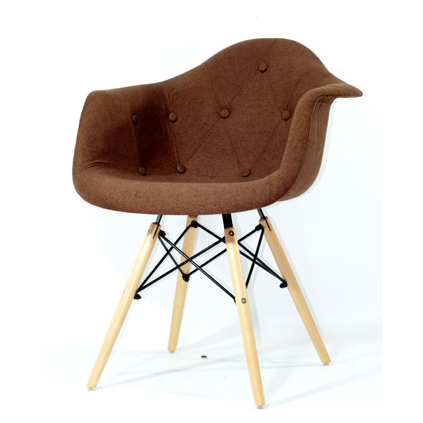 Крісло Onder Mebli Leon Soft Віскоза Коричневий K-10-1