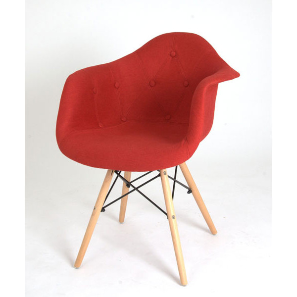 Крісло Onder Mebli Leon Soft Віскоза Червоний K-9-4