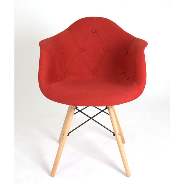 Крісло Onder Mebli Leon Soft Віскоза Червоний K-9-5