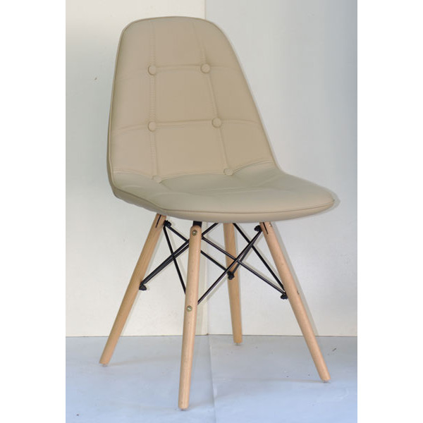 Стілець Onder Mebli Alex Бежевий 06 Екошкіра-0