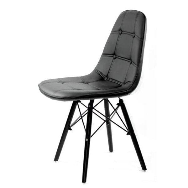 Стул Onder Mebli Alex BK Черный Экокожа-3