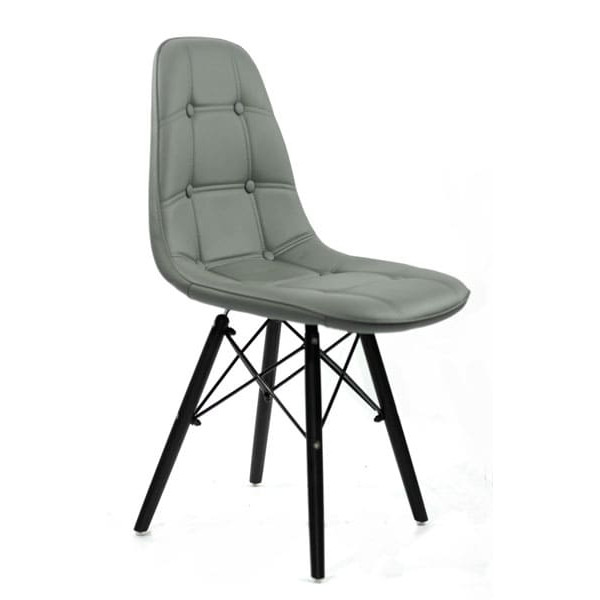 Стілець Onder Mebli Alex BK Сірий 21-2