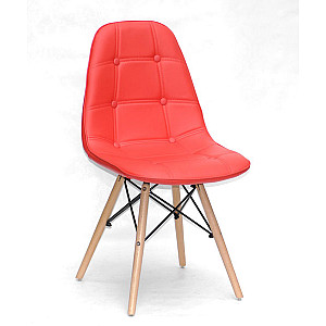 Стул Onder Mebli Alex Красный 05 Экокожа