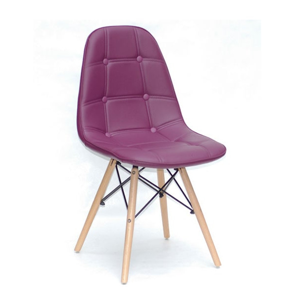 Стілець Onder Mebli Alex Пурпурний 61 Екошкіра-0