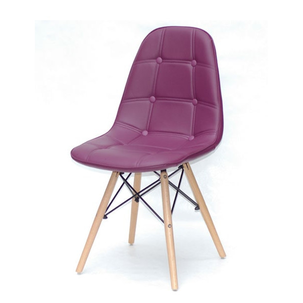 Стілець Onder Mebli Alex Пурпурний 61 Екошкіра-1