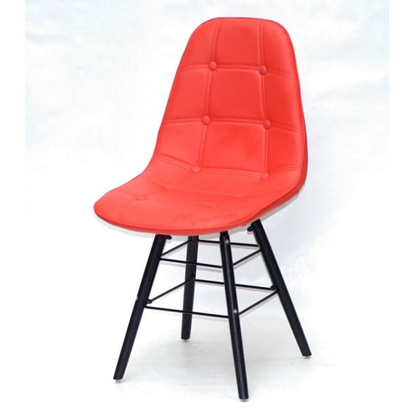 Стілець Onder Mebli Alex Q-BK Червоний 05-1