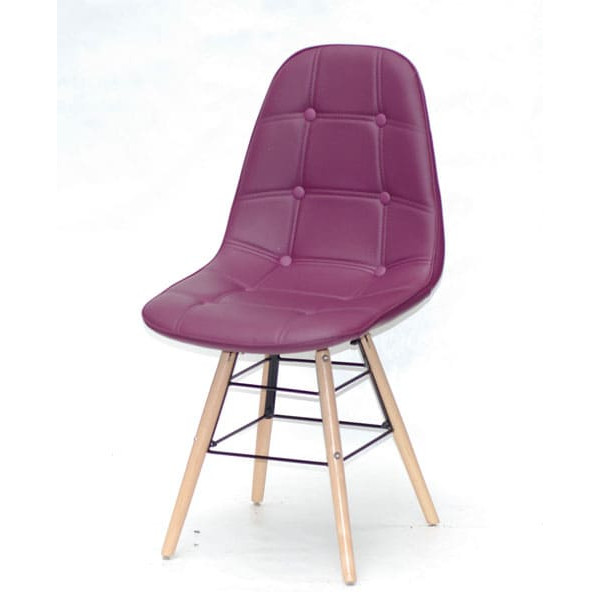 Стул Onder Mebli Alex-Q Пурпурный 61 Экокожа-1