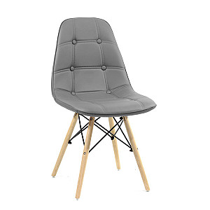 Стул Onder Mebli Alex Серый 21 Экокожа