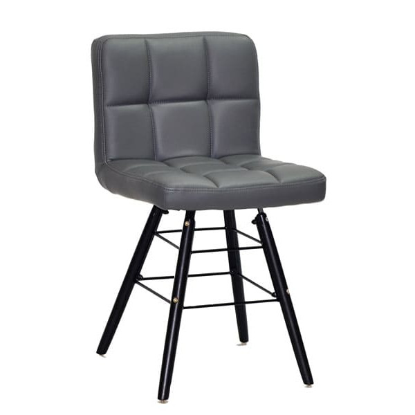 Стілець Onder Mebli Flex Q-BK Сірий 1001-0