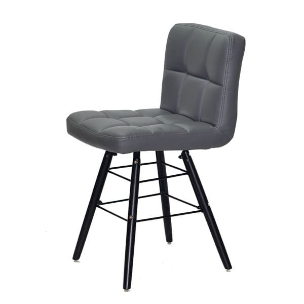 Стілець Onder Mebli Flex Q-BK Сірий 1001-3