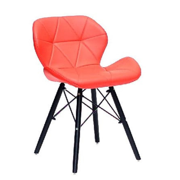 Стул Onder Mebli Invar BK Красный 05-0